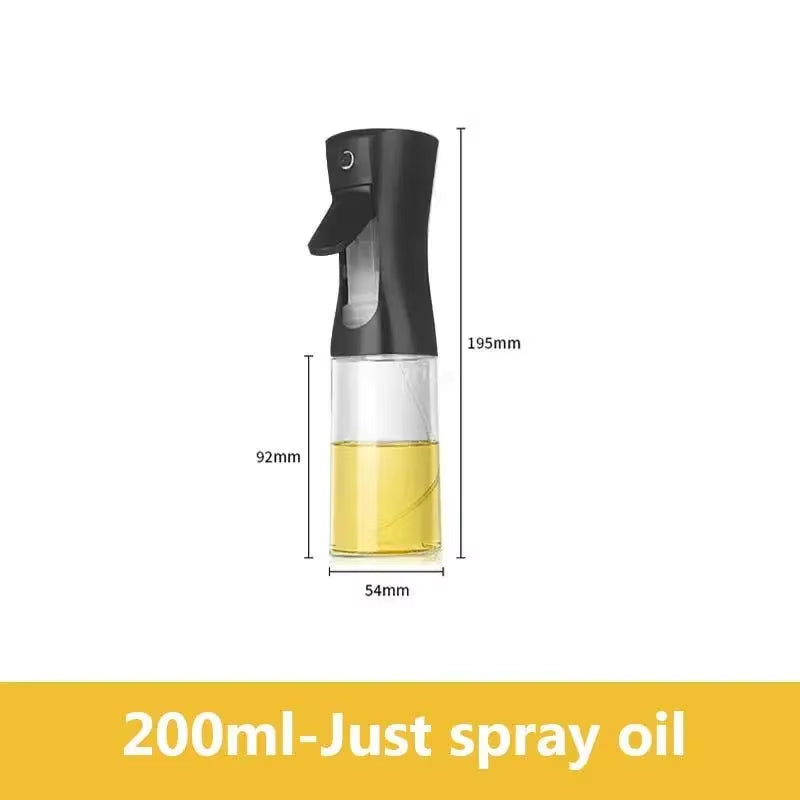 Versatile Olive Oil Spray Bottle - 2-in-1 Kitchen Dispenser for Easy Cooking and Meal Prep