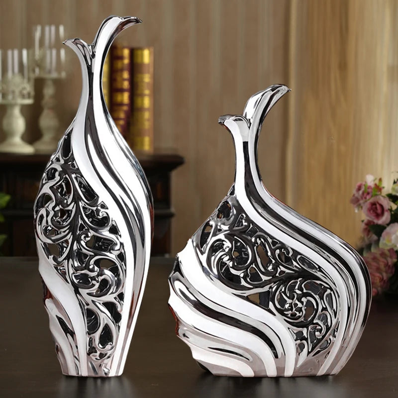 Enchanting Handcrafted European Ceramic Wedding Figurines - Exquisite Porcelain Art That Enhances Your Home Decor