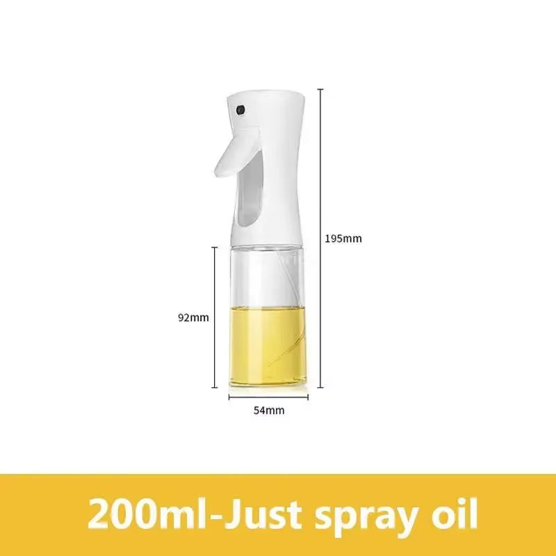 Versatile Olive Oil Spray Bottle - 2-in-1 Kitchen Dispenser for Easy Cooking and Meal Prep